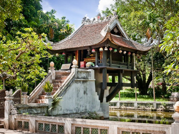 One Pillar Pagoda, Hanoi, Vietnam